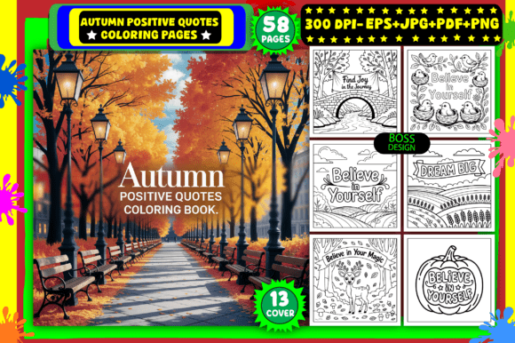 Download Autumn Positive Quotes Coloring Pages - Positive quotes coloring pages Collection