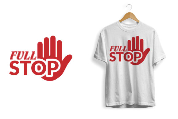 Download Full Stop Tshirt Design Print Ready - Shirt Collection