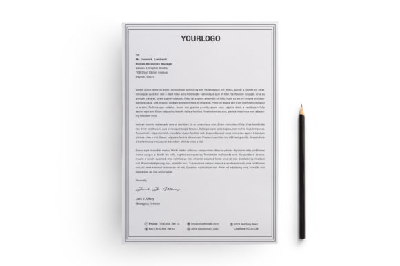 Download Corporate Letterhead Design Print Ready - Print ready Collection