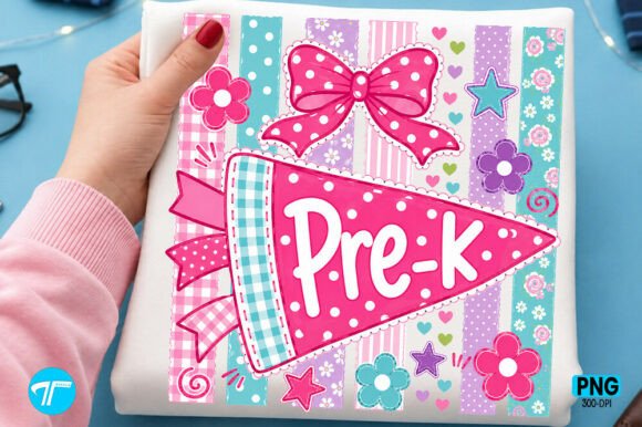 Download Pre-K Coquette Back to School Shirt Png - Shirt Collection