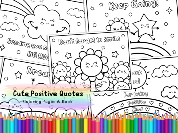 Download Cute Positive Quotes Coloring Pages 3 - Positive quotes coloring pages Collection