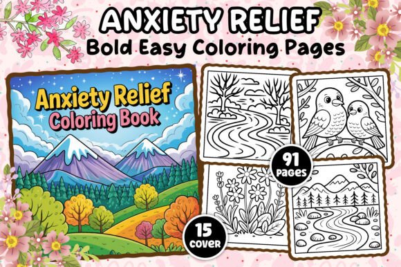 Download Anxiety Relief Coloring Pages for Adults - Anxiety relief Collection